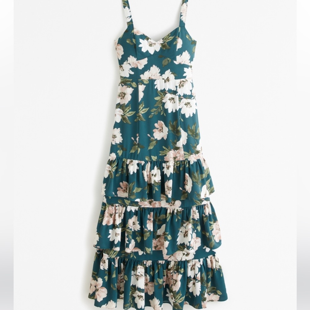 Drama Ruffle Tiered Maxi Dress